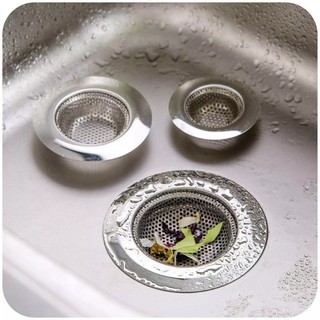 Thiết bị lọc rác inox - Chặn rác inox bồn rửa bát/rửa chén cao cấp siêu bền, đúc nguyên khối đánh bóng 2 mặt [Hàng cao c