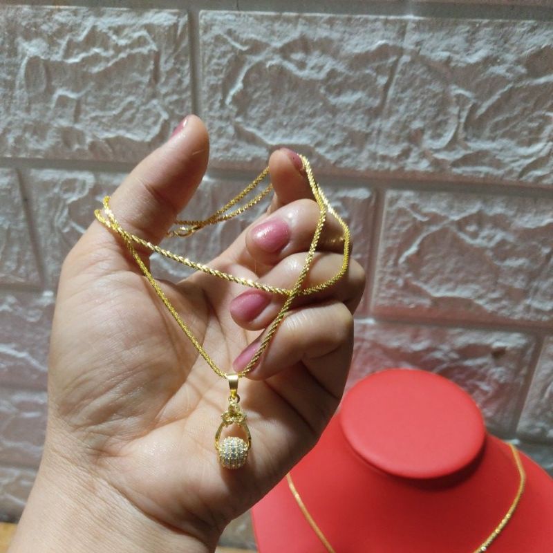 DÂY CHUYỀN CẦU BÌNH AN BẠC XI VÀNG