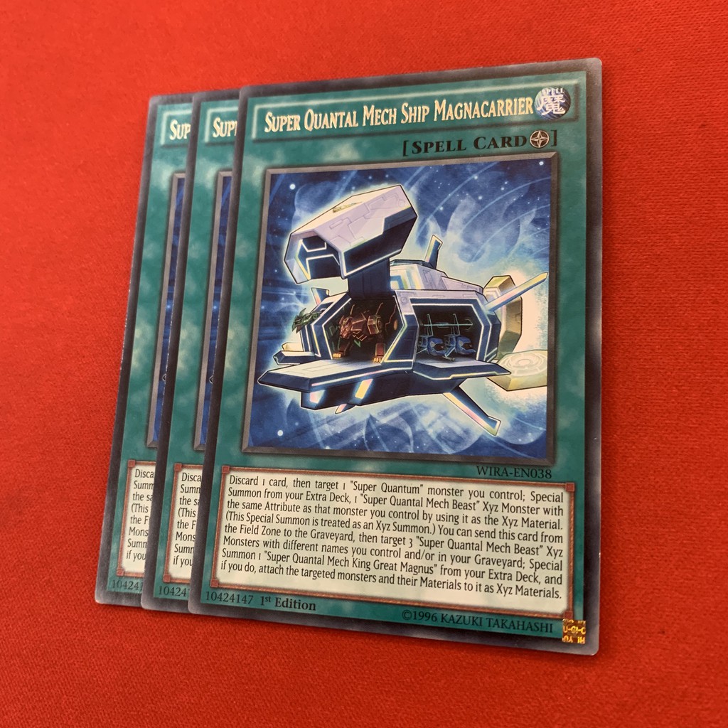 [EN][Thẻ Bài Yugioh Chính Hãng] Super Quantal Mech Ship Magnacarrier