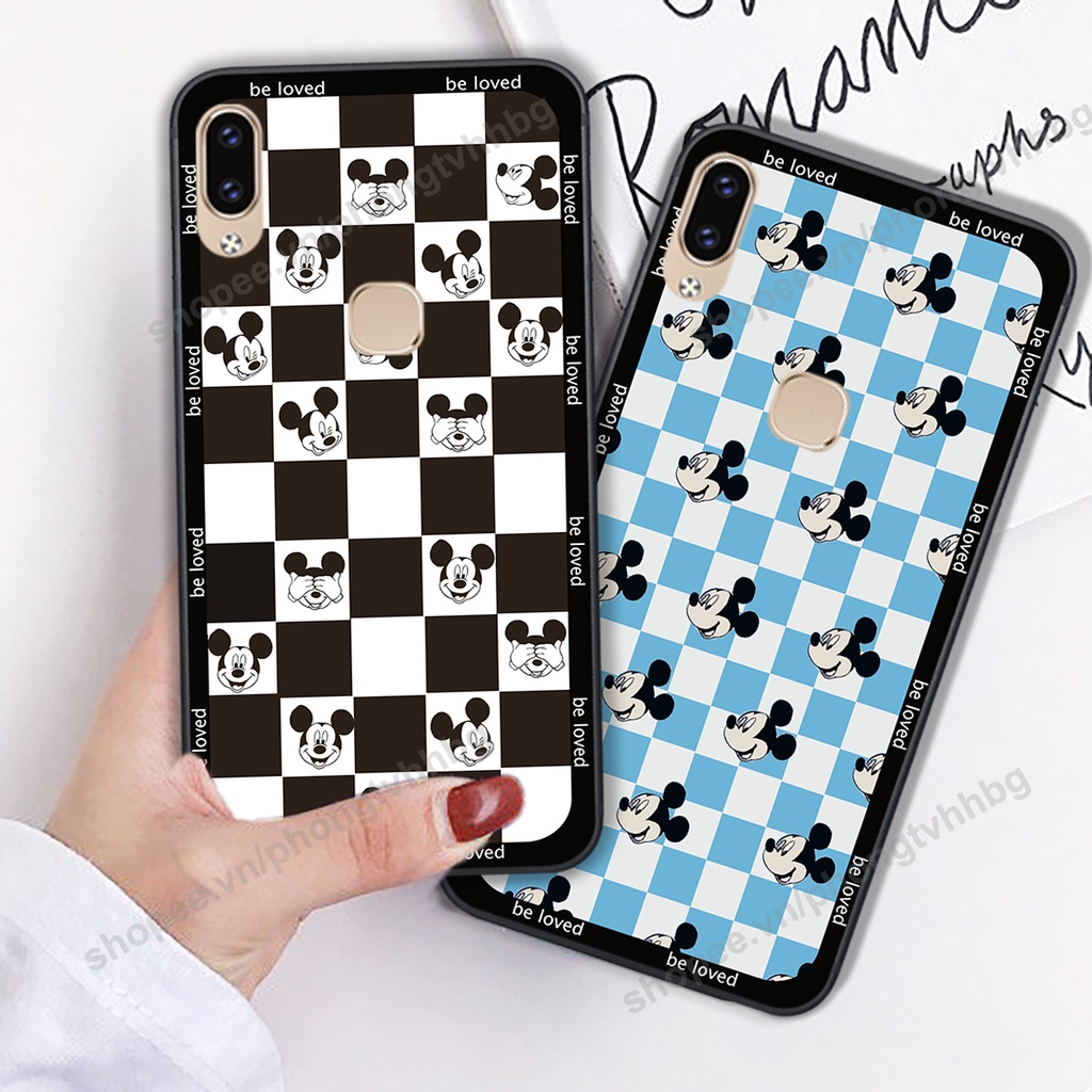 Ốp lưng Vivo V9/Y85 - Vivo Y91/Y95 - Vivo V11 - Vivo V11 trái tim caro cực đẹp siêu hot