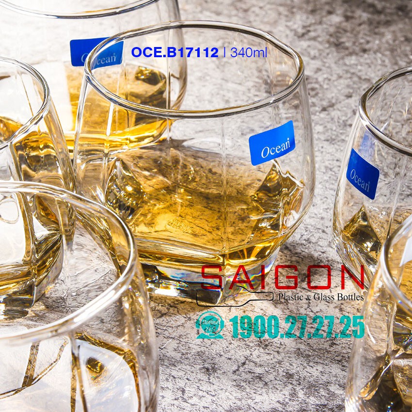 Ly Thủy Tinh Ocean Charisma Rock 340ml |Thủy Tinh Cao Cấp , Nhập Khẩu Thái Lan | BigBuy360 - bigbuy360.vn