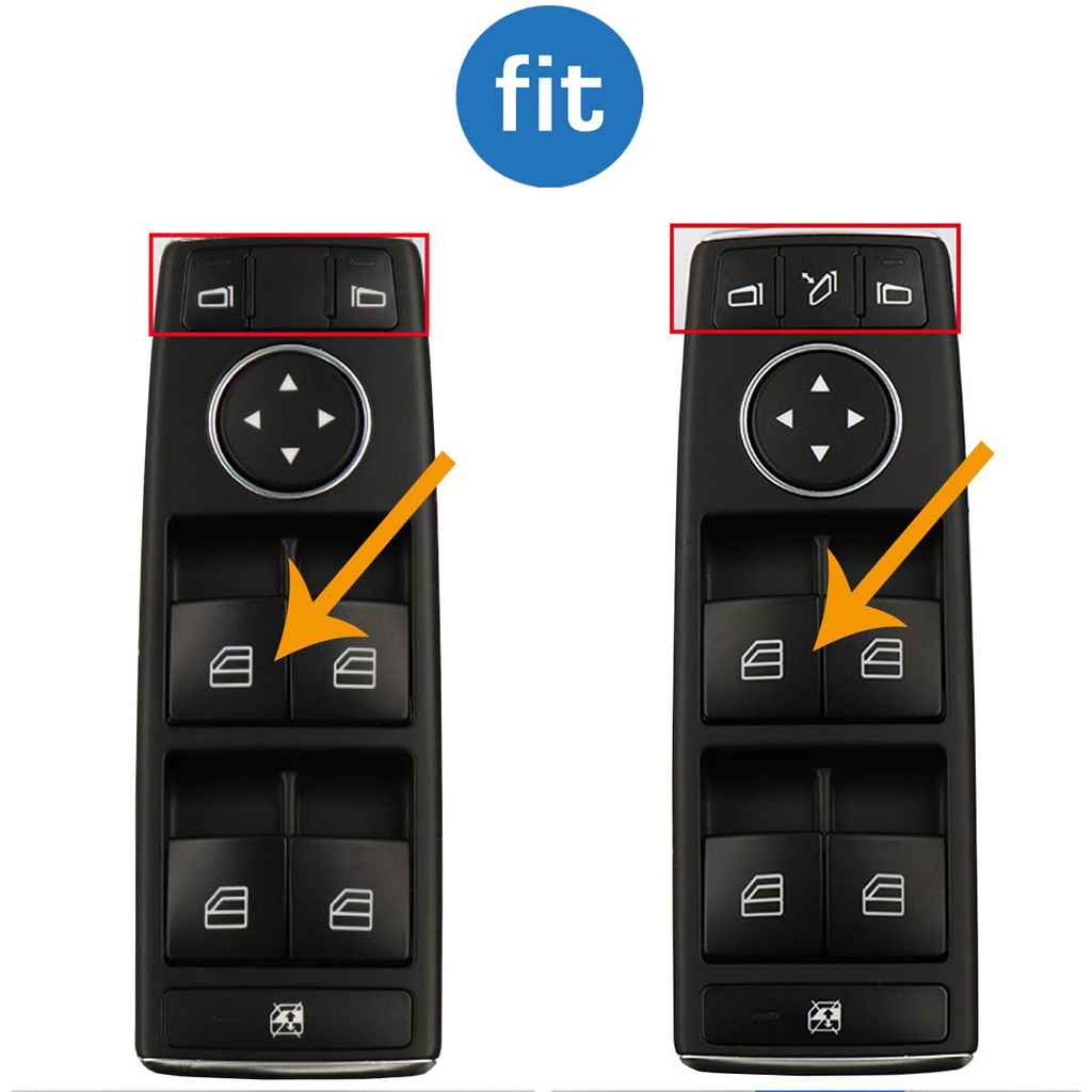 Nút công tắc điều khiển cửa sổ xe hơi Mercedes Benz W204 W212 C E Glk Class