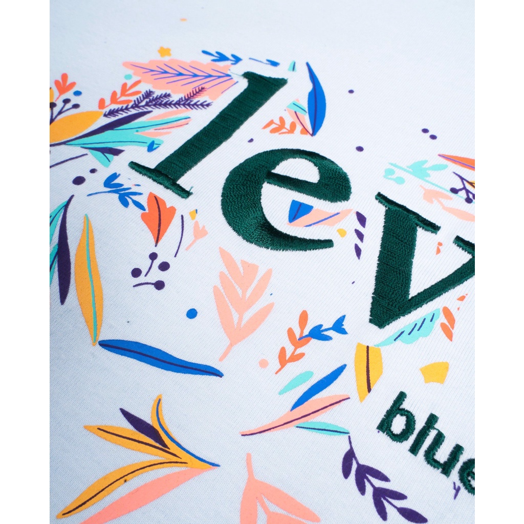 ÁO THUN LEVENTS CHÍNH HÃNG FLORAL  hãng thay logo tag mới