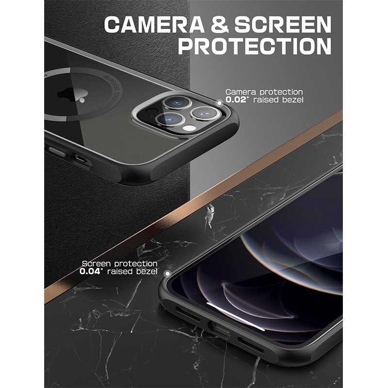 Ốp điện thoại SUPCASE UB Mag Series trong suốt in họa tiết độc đáo thích hợp cho iPhone 13 Pro Max 6.7 inch 2021