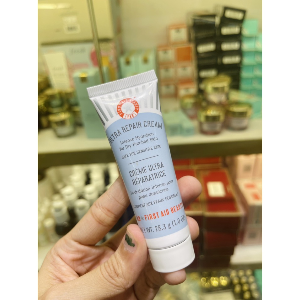 Set 2 Món SỮA RỬA MẶT – KEM DƯỠNG ĐÌNH ĐÁM FIRST AID BEAUTY ULTRA REPAIR FACIAL CREAM AND CLEANSER