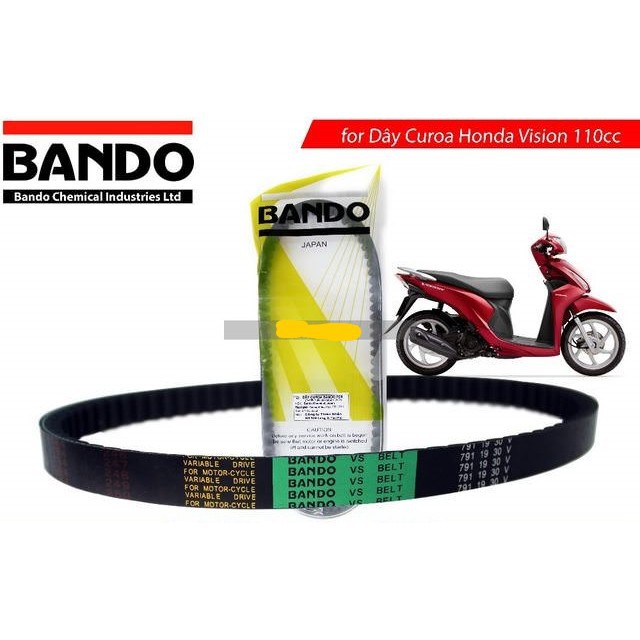 Mua Ngay Dây curoa Bando Vision các loại (cho xe máy Honda k44)