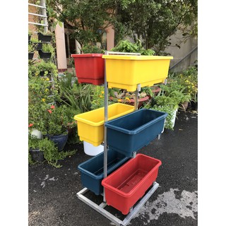 COMBO 3 Chậu Trồng Rau Thông Minh HOLO(60x26x21cm)