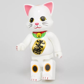 Bearbrick Mèo May mắn 400%