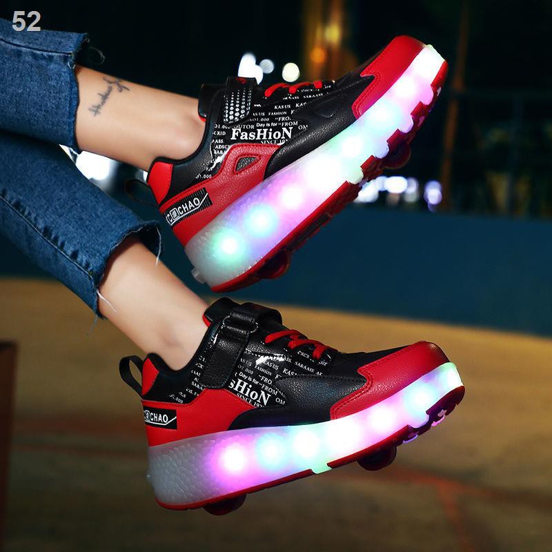 Heelys bánh xe đôi với giày trượt patin nhẹ dành cho người lớn vô hình tự động có thể thaoZ