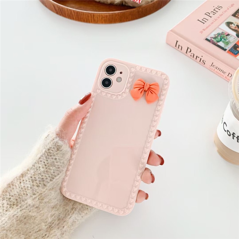 Ốp Lưng Họa Tiết Trái Tim 3d Dễ Thương Cho Iphone 12 12 Pro Max 11 Pro Max 12mini 7 8 6s Plus X Xs Max Xr Se 2020 | WebRaoVat - webraovat.net.vn