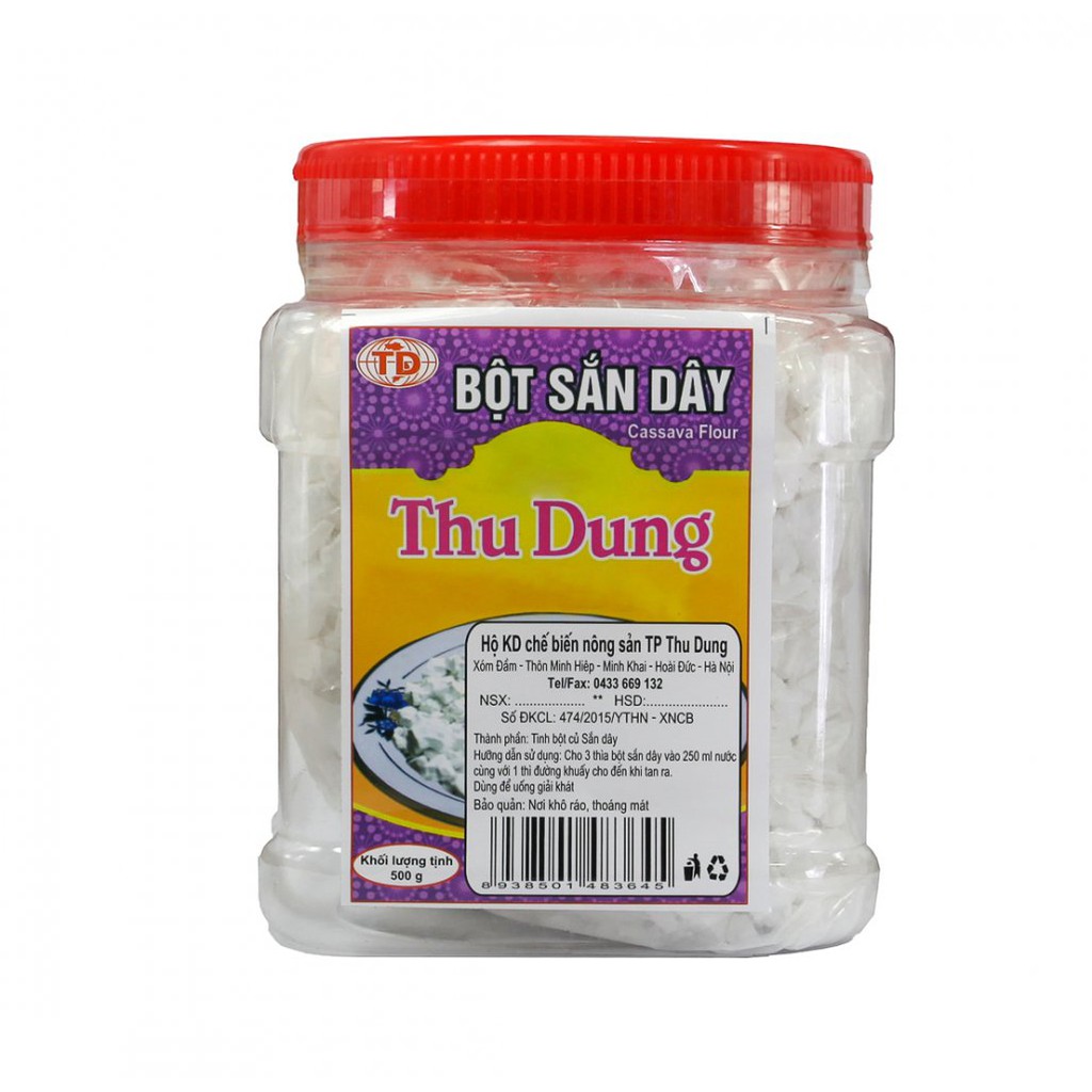 Bột Sắn Dây Nguyên Chất Thu Dung