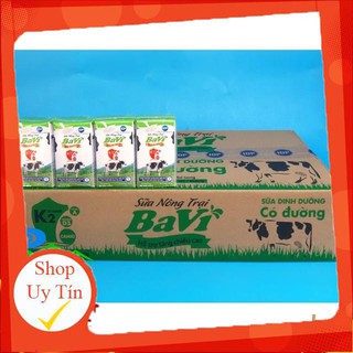 Sữa dinh dưỡng Ba Vì 110ml - thùng 48 hộp - Không kèm thẻ/KM