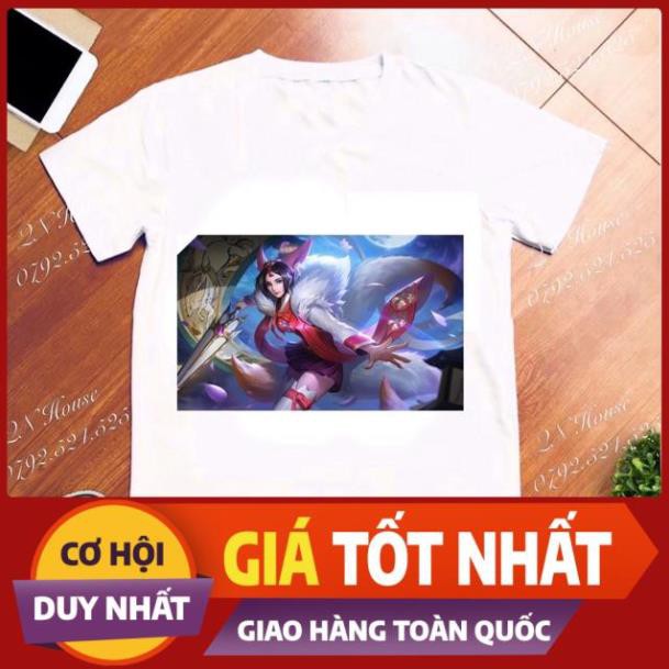 RẺ MẠT Áo thun cotton nam nữ in game liên quân garena