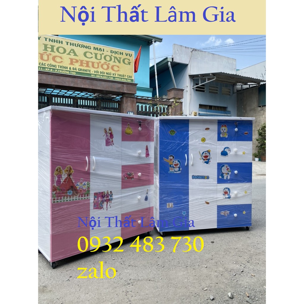 Tủ nhựa Đài Loan trẻ em màu xanh lá HCM