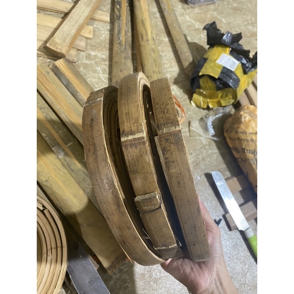 1 Sợi Vanh Làm Lồng Chim Trắng Nâu