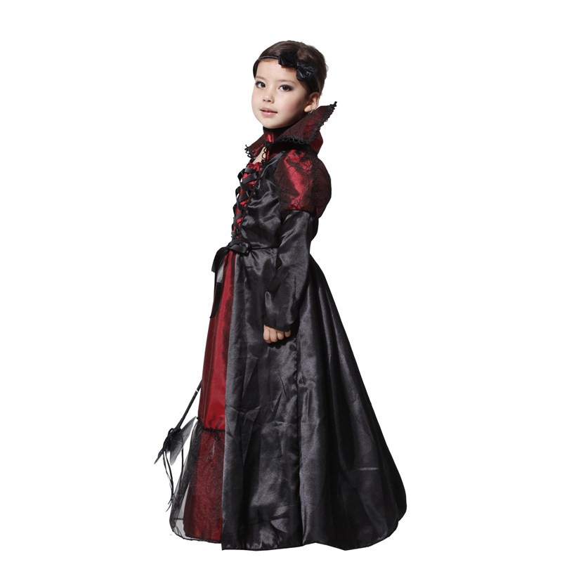 Đồ hóa trang cho trẻ - Váy Nữ hoàng Dracula | Gothic Dracula G0108 | BigBuy360 - bigbuy360.vn