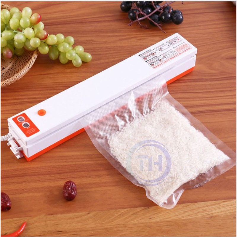 Máy Hút Chân Không Mini Thực Phẩm Fresh Pack Pro - Máy Hàn Miệng Túi Tự Động , Hút Nhanh Sạch Khí , Hàn Chắc Chắn