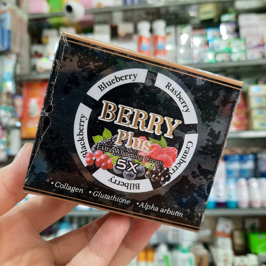 Kem đánh bay Nám Tàn Nhang Berry Plus 5X Thái Lan chính hãng