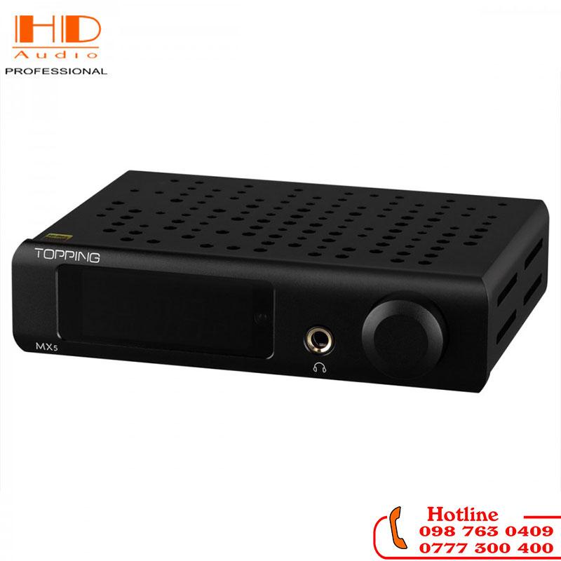 Amply Tích Hợp Giải Mã Topping MX5