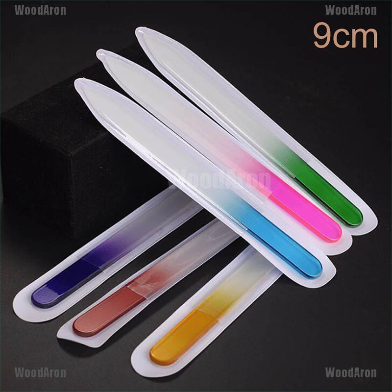 Bộ 2 dũa móng tay bằng thủy tinh 9cm chất lượng