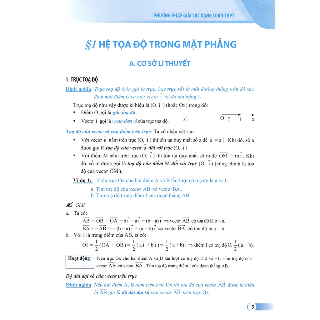 Sách: Phương Pháp Giải Các Dạng Toán THPT - Phương Pháp Tọa Độ Trong Mặt Phẳng