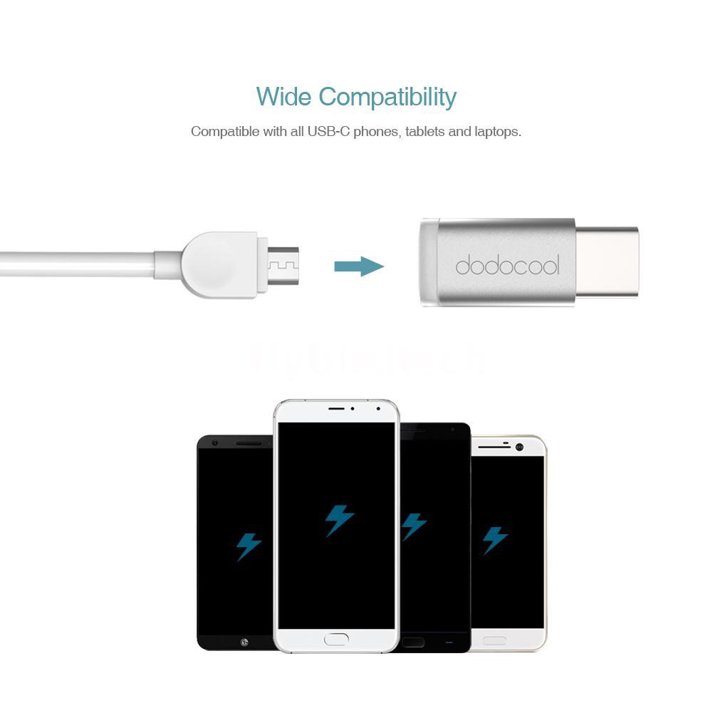 dodocool USB Type-C to USB 3.0 Adapter Convert USB Type-C to USB 3.0 Connector for MacBook / ChromeBook Pixel / Nexus 5X