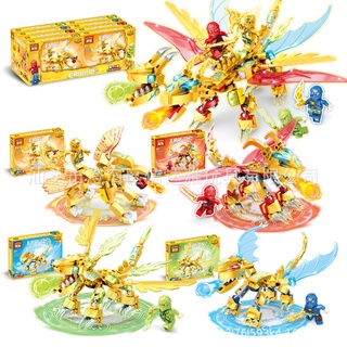 combo 4 bộ đồ chơi lego ghép hình ninja go