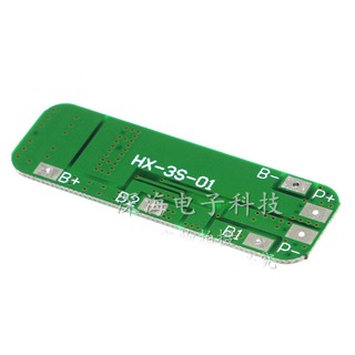 Mạch Bảo Vệ Pin Lithium 11.1V 3 Cell 10A