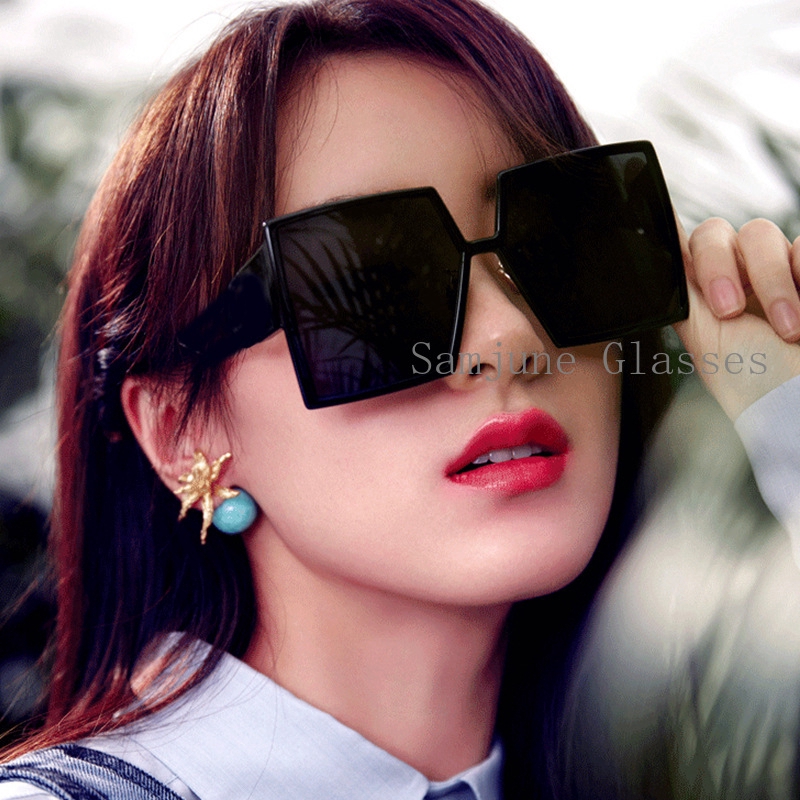 Kính Mát Gọng Vuông Thời Trang Hàn Cho Nữ Samjune