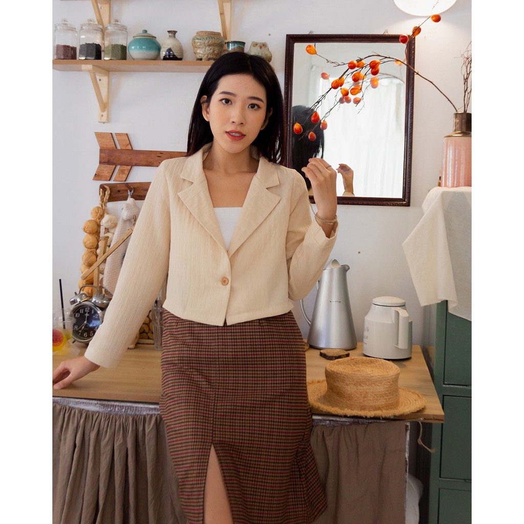 Áo Vest Croptop - Tay Dài | BigBuy360 - bigbuy360.vn