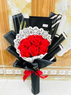 Bó Hoa Hồng Sáp Thơm 20 bông ( ảnh thật )