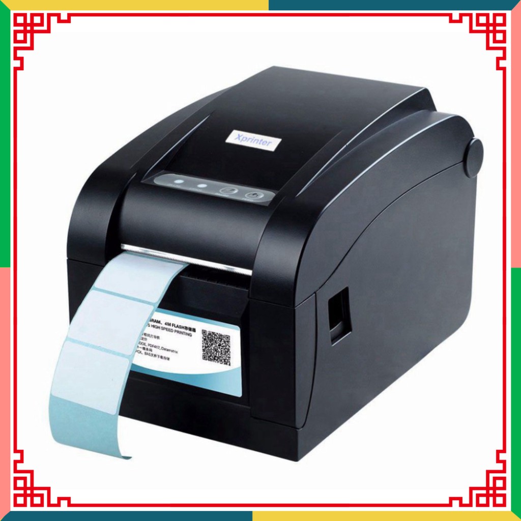 Máy In Tem Trà Sữa - In Mã Vạch Xprinter 350B