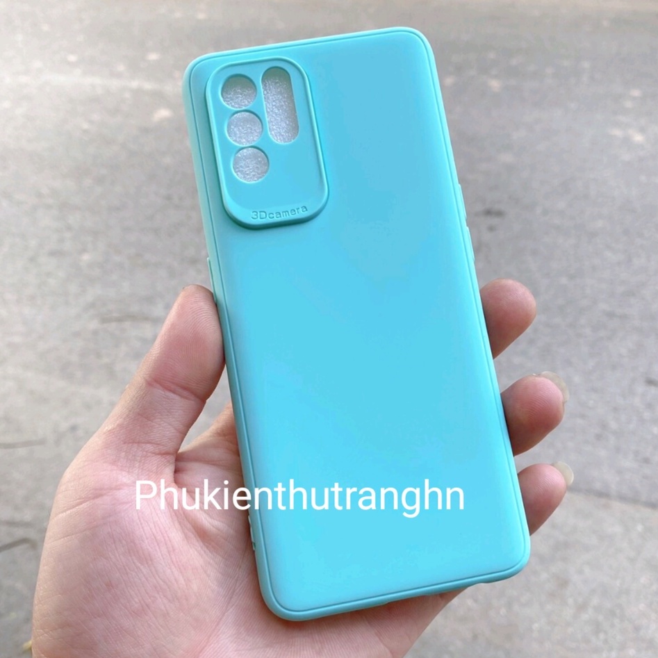 Ốp dẻo màu trơn Oppo Reno 8 4G - 5G Reno 8 Z 5G Reno 7 4G Reno 7 Z 5G Reno 6 Z 5G có gờ bảo vệ camera
