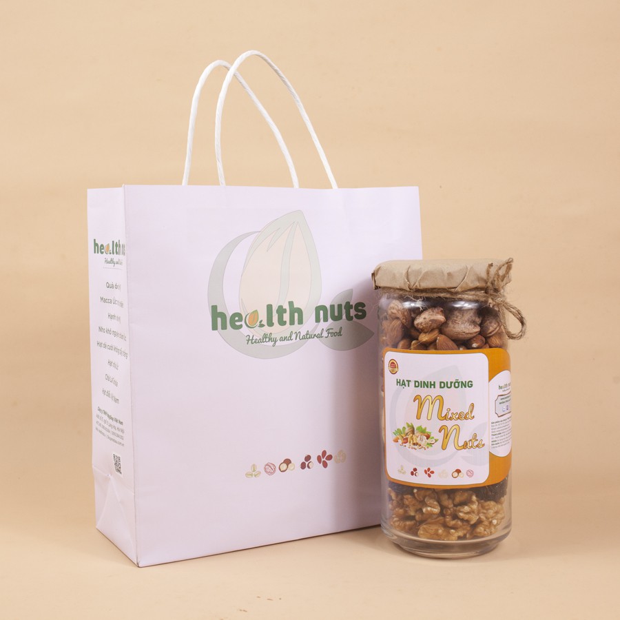 Hộp 6 hạt Mixnuts tách vỏ (Nướng chín giòn ngon)