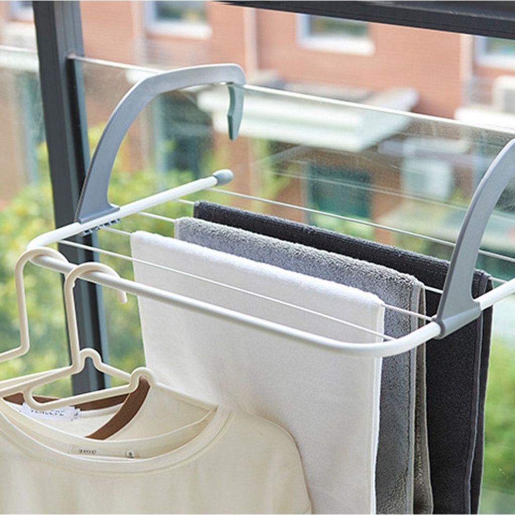 Giá Đỡ Treo Quần Áo 5 Thanh Trượt Bằng Kim Loại Tùy Chỉnh Tiện Dụng