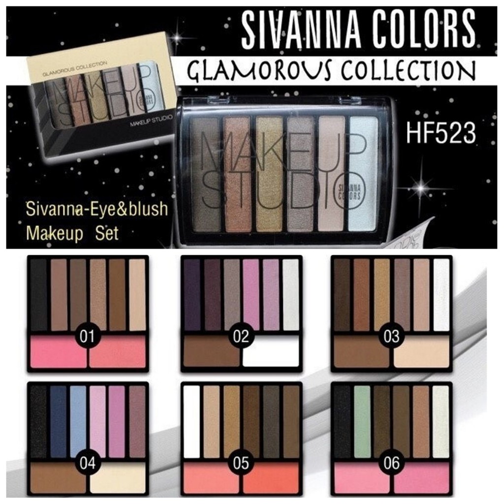 Set Trang Điểm Sivanna 2 Tầng HF523 (CHÍNH HÃNG)