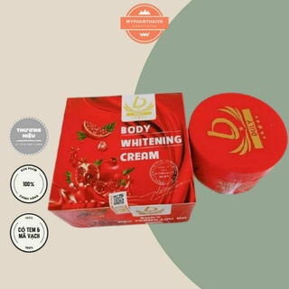 Kem dưỡng trắng Body siêu trắng lựu đỏ Duly..