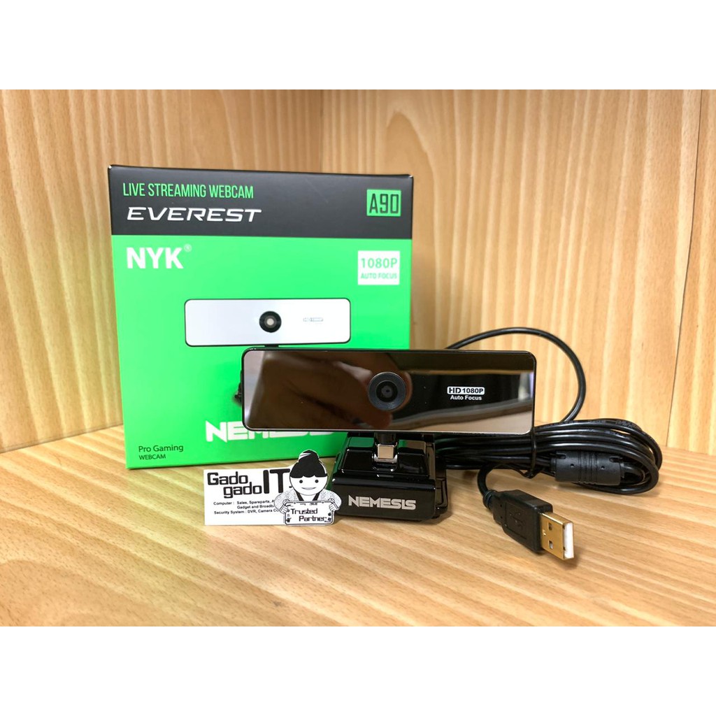 Webcam Nyk Nemesis A90 Hd 1080p Cho Laptop / Pc