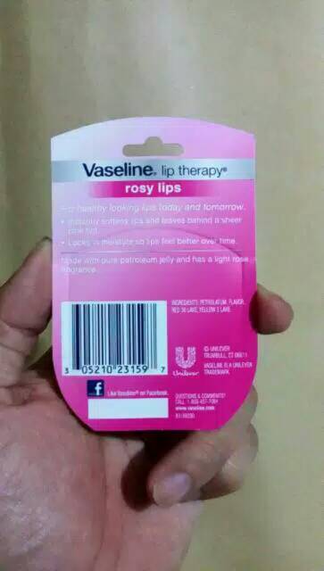 (hàng Mới Về) Son Dưỡng Môi Vaseline Hương Hoa Hồng | BigBuy360 - bigbuy360.vn