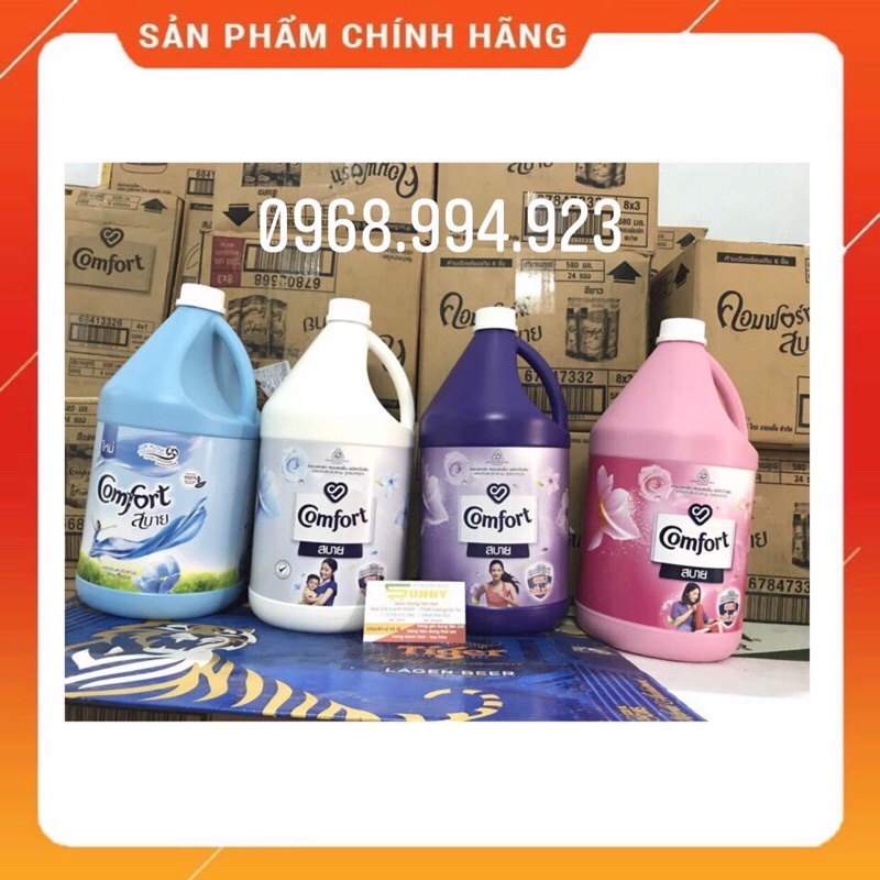 Nước xả vải Comfort Can 2800ml Thái Lan thơm dịu mềm vải