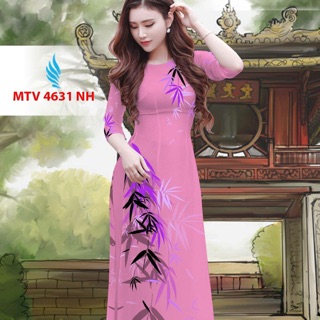 Vải áo dài lá trúc