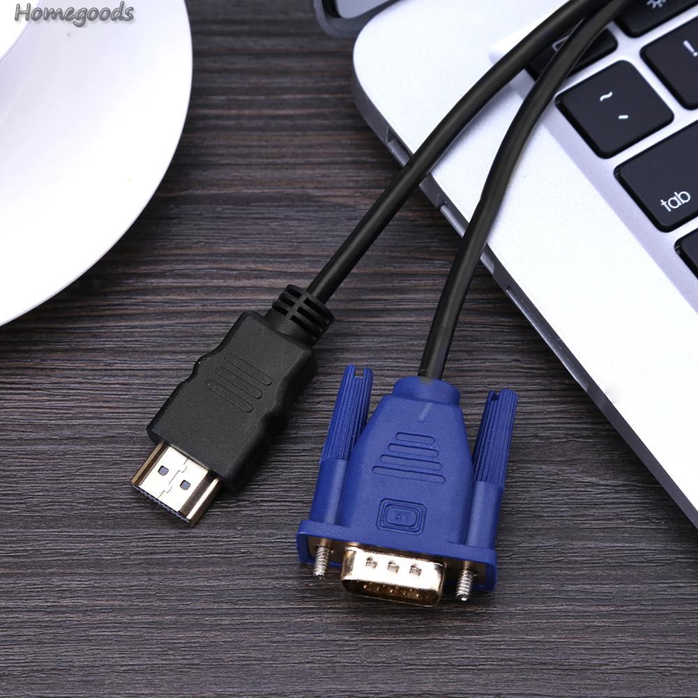 Cáp âm thanh chuyển đổi cổng HDMI sang VGA cho HDTV