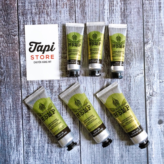 Có sẵn - Kem Dưỡng Tay The Body Shop Hemp 🌿 Hand Protector