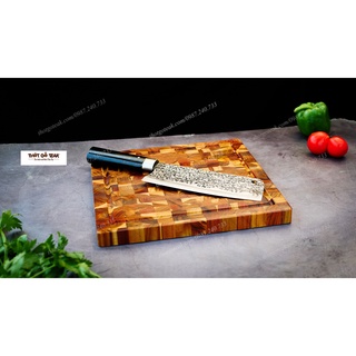 Thớt Gỗ Teak - VDC01 ( 30x30x2,5 )