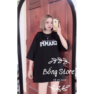 [Rẻ Vô Địch] Áo cotton tay lỡ Unisex  mặc đôi ,nhóm , lớp------ ÁO CHAMS IN