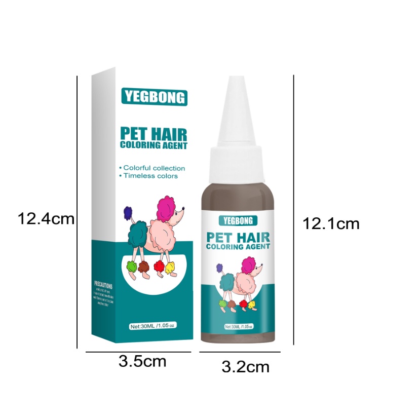 Thuốc Nhuộm Lông Cho Cho Mèo Yegbong 30ml