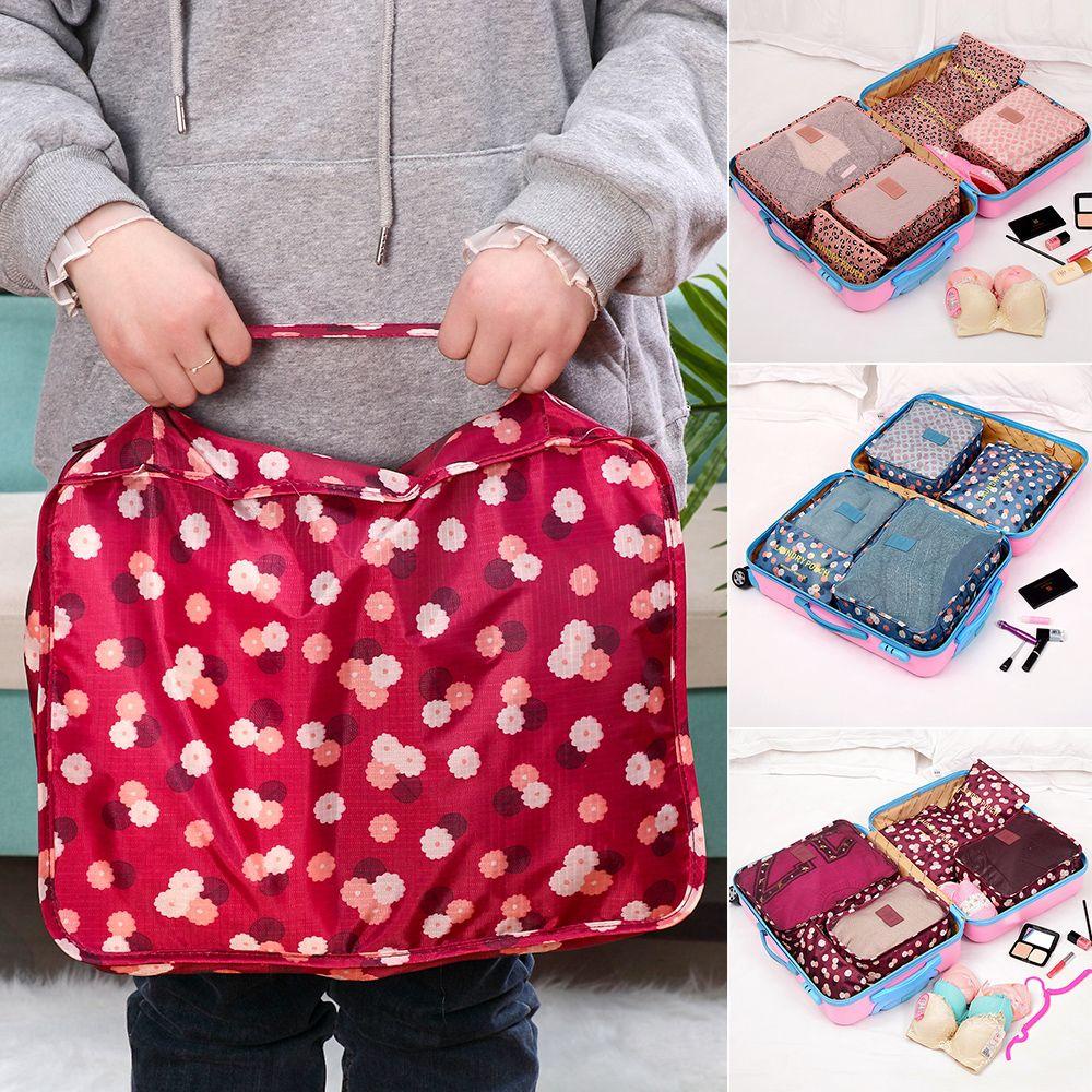 LAY Bộ 6 Túi Đựng Quần Áo Chống Bụi Tiện Lợi