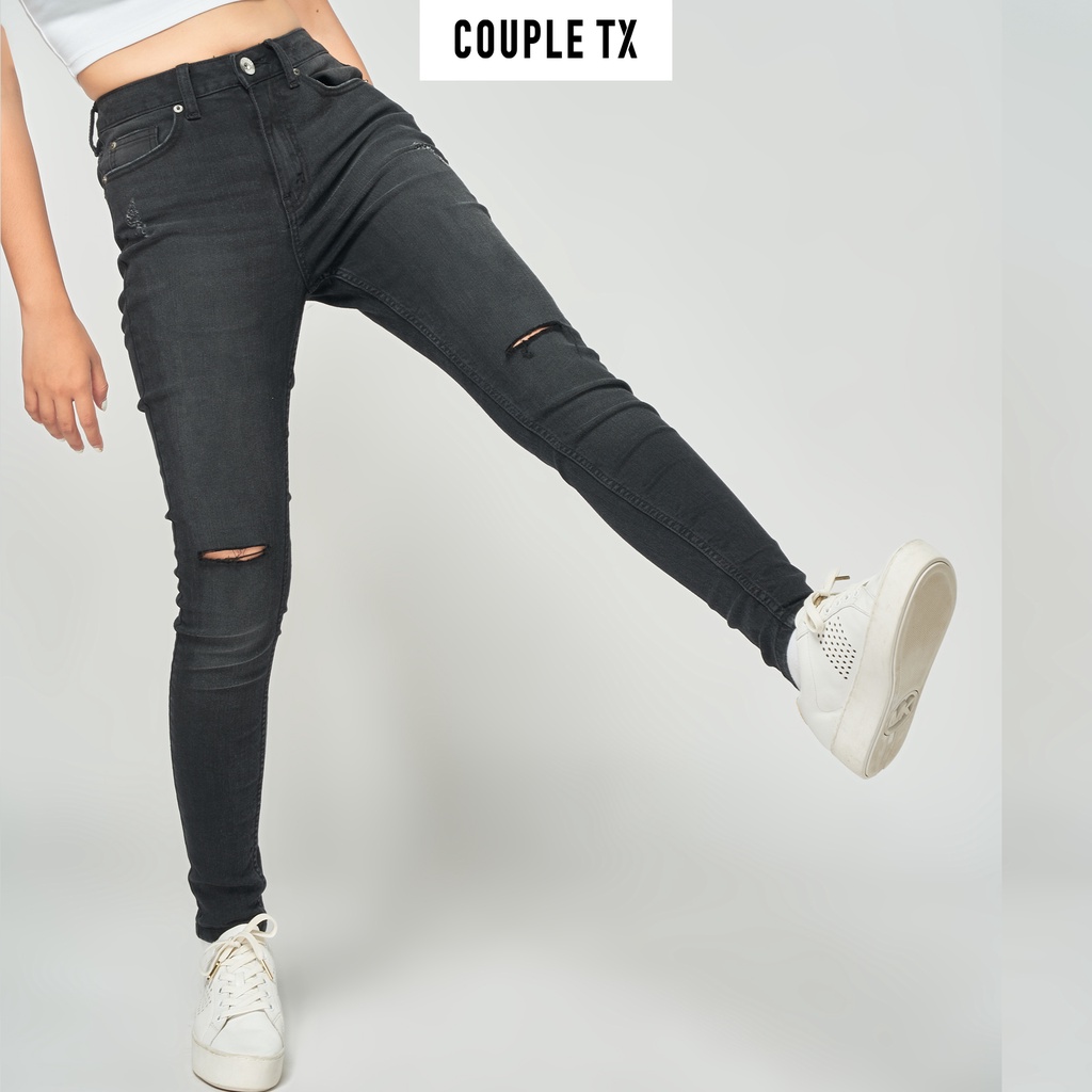 Quần Jean Nữ Dài Couple TX WJE 2008
