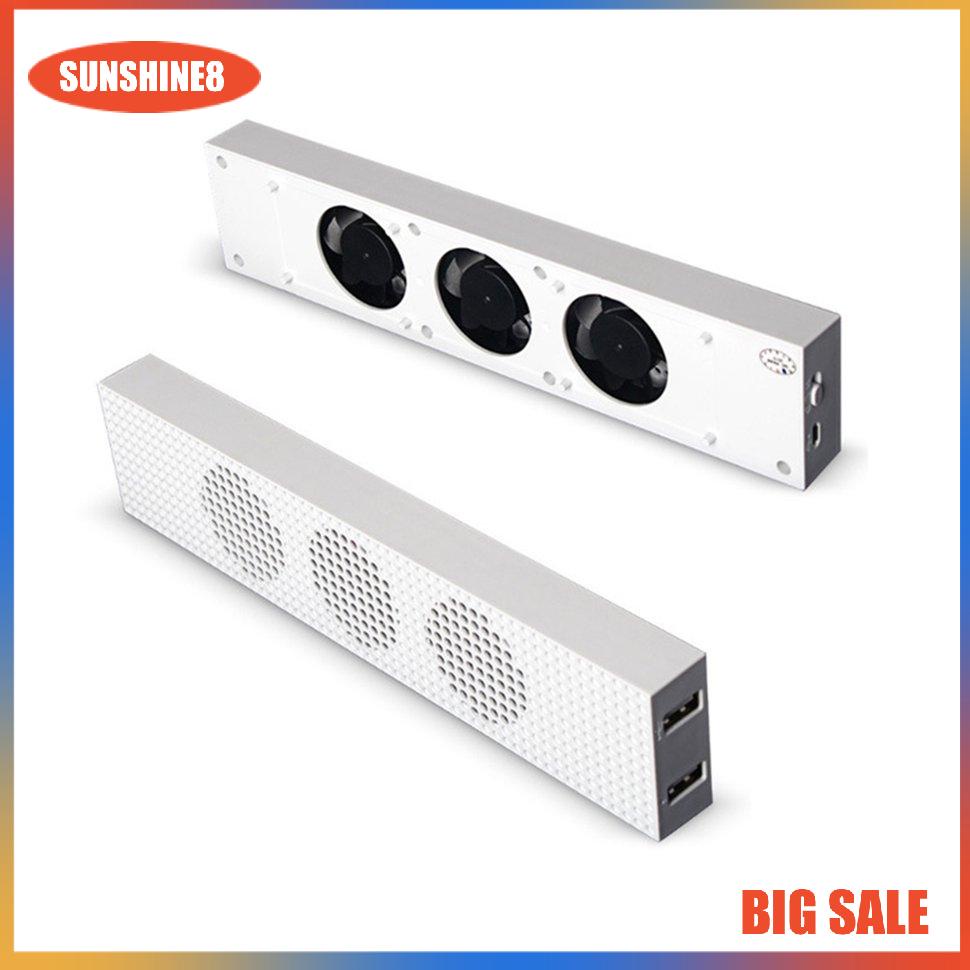 【SUN】for Xbox One S Adjustment Cooling Fans Cooler for Xbox One Slim Gaming Console