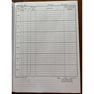 Lịch Báo Giảng Cấp 2-3
